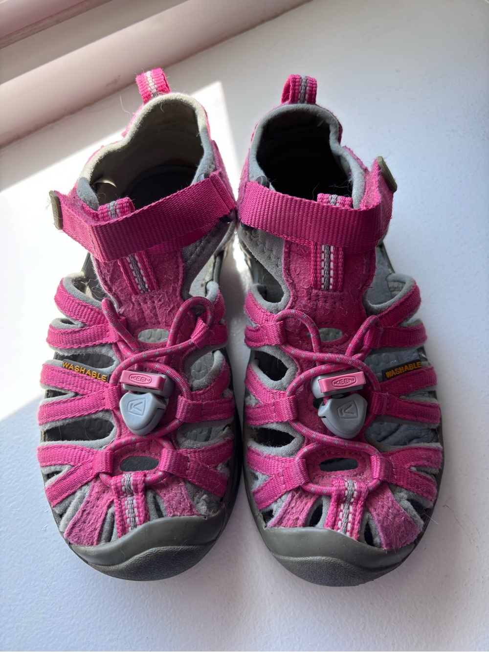 Keen Kids Pink Whisper Newport Seacamp Active Water Sandals Shoes - Size 13